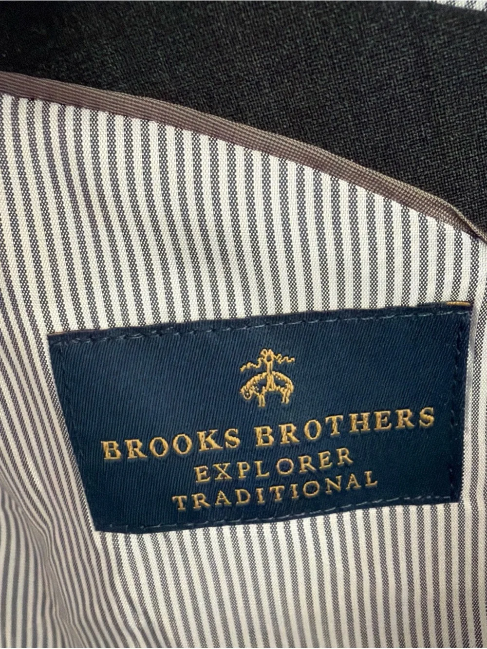 Brooks Brother’s Explorer Navy Blue Two-Button Men's Blazer 46R